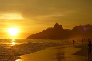 Sacolé no Rio de Janeiro: praia de Ipanema