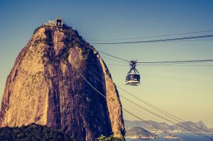 Sacolé no Rio de Janeiro: bondinho do Pão de Açúcar