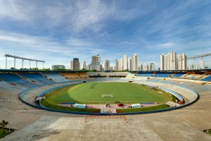geladinho em Goiânia: estádio Serra Dourada