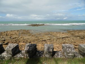 geladinho na Bahia: praia em Santa Cruz Cabrália