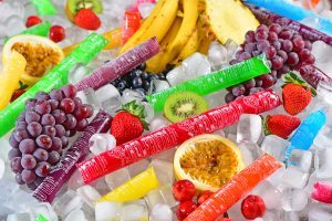 Distribuidor de geladinho: imagem de geladinhos Gel Fruta
